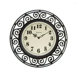 Wall Clocks Iron Style Bronze Analog Quartz Accuracy 12 Bathroom Clock Digital Watch Astronomy Room Decor Art Reloj De Pare