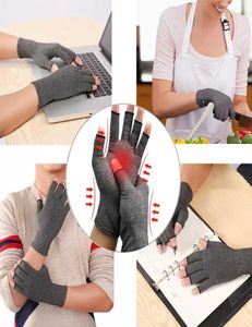 Artrit handskar män kvinnor reumatoid kompression handhandskar för magnetisk anti artrit hälsokomprimering terapi handskar4122884