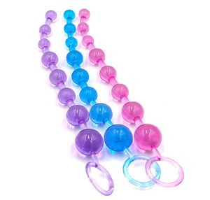 2022 Анальные игрушки Butt Plug Plug Prostate Beads Beads Silicon Fox Tail Sex Toy для женщины Men Products7968631