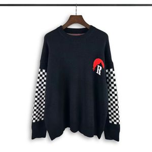 Mens Designer Sweaters Retro Classic Fashion Cardigan Sweatshirts Men Sweater Letter Brodery Round Neck Bekväm Jumpera47