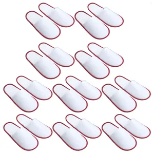 Bath Mats Pack Of 10 Anti Slip El Slippers High Durability Disposable And Breathable Ideal For SPA Or Travel Accommodation