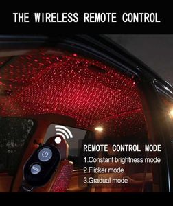 Auto Atmosphere Light Car Interior LED LASER LIGHING SOICE Remote Control Star Sky Light Tak Tak Lampdekoration1024252