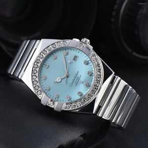 Armbanduhren Quarz Männer- und Frauen Uhr Top Freizeituhr