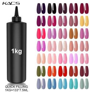 Gel UV Gel Polish 1kg Soak off LED Lamp Colorful Nail Pure Varnishes Top Base Matte Coat Manicure Lacquers DIY Salon Press on Tips