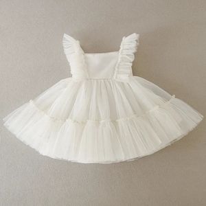 Baby Girl Baptism Dresses Toddler Christening Gowns Childrens Clothes Summer Birthday Wedding Dress for born 324 240403