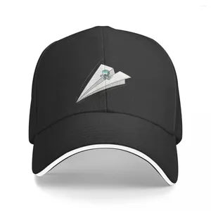 Ballkappen Sauerstoff nicht enthalten - Papierflugzeug Pilot Baseball Cap Party Hüte Schwarze Jungen Hut Frauen