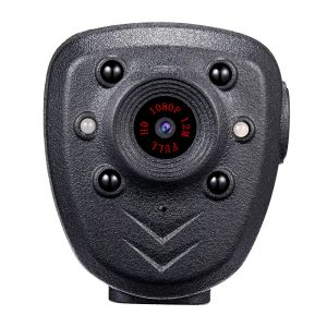 Accessories HD 1080P Police Body Lapel Worn Video Camera DVR IR Night Visible LED Light Cam 4hour Record Digital Mini DV Recorder Voice 16G