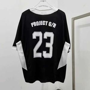 Men's T-Shirts Embroidery Patchwork Grailz G/R T Shirt High Quality 1 1 Basketball T Shirt Loose Casual Tops Mens Womens J240402