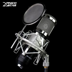 Аксессуары металлическая амортизатовая подставка Spider Microphone Pop Filter Mic Desolation Shield Ветровой экрана для Telefunken C12 M80 M81 AK47 AR51