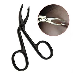 Elbow Eyebrow Pliers Clip Scissors Tweezers Straight Pointed Professional Hairs Puller Eyebrow Plucking Makeup Beauty Tools