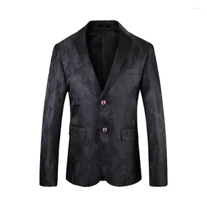 Men's Suits 2024 Spring And Autumn Dress Single Western Top Slim Fit One Button Casual Suit