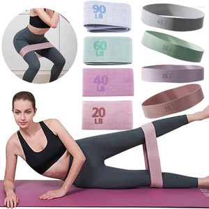 Resistance Bands Fabric Booty Stretch Fitness Strips Anti-Slip Pilates Hip Circle Glute Thigh Elastic Yoga Gym Equipment