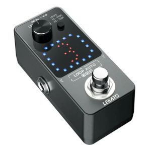 Megaphone Lekato Loop Auto Guitar Effect Pedal Guitarra Parts Loop Synthesizer Footswitch مجموعة 3 موجة لكل 6 دقائق