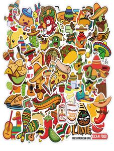 50PCS Mexican music stickers Pack for Water Bottle Laptop Skateboard Motorcycle Waterproof Decals2087986