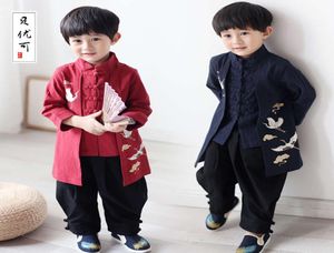 Hoodies Sweatshirts Physical shootingand Bayouke Hanfu autumn boys039 spring cardigan coat Chine sle children039s Tang sui9618688