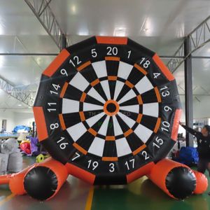 Großhandel kostenlose Lieferung Outdoor Aktivitäten kommerziell beliebte aufblasbare Fußballbrett Golf Fußball Darts für Karnevalparty