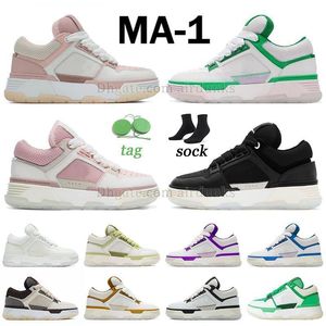 Amirir MA1 Ma2 Herren Frauen Mint Grün Freizeitschuhe Platte-Formel Sahne Schwarz Zapato Beige Brown Plattform Dhgates Trainer Weiß Tenis Ma 1 2 AM-1 Sneaker Designerin Frau