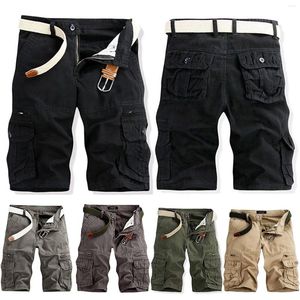 Shorts Shorts Beach all'aperto di colore tascabile lavoro casual lavoro pantaloni pantaloni pantaloni caldi comodi comodi