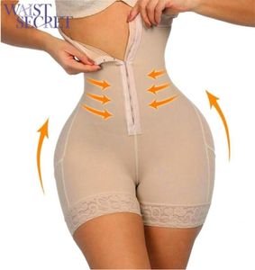 Midjehemlighet Corset Body Shaper High midja Slimming Mage Control Slimming Mag underkläder Hip Butt Lifter Shaperwear Plus Size LJ1524408