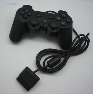 Game Controllers 1 Controller For PS2 Wired Gamepad Joypad Original 2 PSX PS Pcs Black Whole8015584