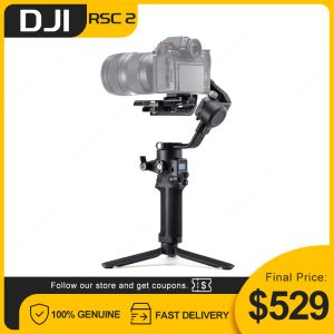 Gimbal DJI RSC 2 / RSC 2 Pro Combo Kamera Gimbal Katlanabilir Tasarım Yerleşik OLED ekran Ronin SC2'yi stokta sağlar