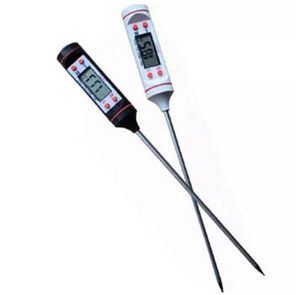 Digital Food Cooking Thermometer Probe Meat Household Hold Function Kitchen LCD Gauge Pen BBQ Grill Steak Milk Water Thermometer V3220629