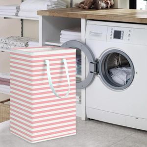 Laundry Bags Waterproof Hamper With Handles Toys Clothes Organizer Washing Bin Storage Basket For Apartments El