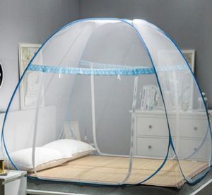 3 dimensioni Mosquito Net per letto Bambino da letto per bambini adulti a letto a doppio baldacchino pieghevole da viaggio da viaggio in reti da campeggio in rete portatile Mustiquaire LIT INSECT9756745