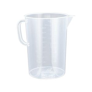 Houshoul Portable Clear Plastik Mezun Ölçüm Cups Pişirme Beher Sıvı Tedbir Jug Şeffaf Kupa Konteyneri