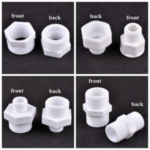 Boxes 2~20pcs 1/2"3/4"1"inch Pvc Male/female Thread Equal Path/reducer/bushing Joint Fish Tank Garden Irrigation Water Pipe Connectors