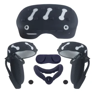 Glasses Silicone Protective Sleeve Lens Cover for Oculus Quest 2 Quest2 VR Headset Headset Eye Pads with VR Accessories