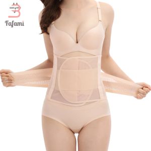 Klänningar moderskap postpartum bälte bandage bantning korsett korsetter bustiers plus size kvinnor midje tränare midje kropp shaper form