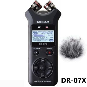 Oyuncular Tascam DR07X DR07X Röportaj için Taşınabilir Dijital Ses Kayıt cihazı MP3 HD Gürültü Azaltma Kayıt Kalemi USB Ses Arayüzü