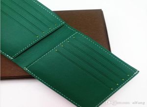 Paris w stylu luksusowy designer męski słynny mężczyźni małe płótno powlekane portfel z oryginalną skórę wielokrotne krótkie portfele bifold torebka wi7724675
