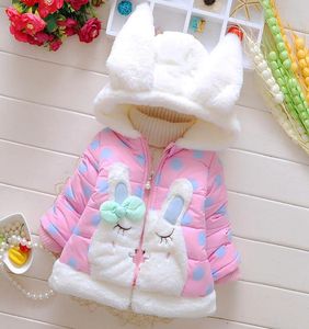 designer baby girl clothes Girls Coats Warm Fleece Overcoat 2019 kids girls clothing Winter Warm Outerwear Hooded Jacket Birthday 6099719