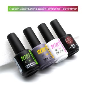 Gel Maniküre Dicke Gummi -Basis -UV -Gel -Primer und starker Decklack für Nägel, die lange anhaltende Gelslacknagellack einweichen.