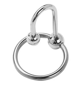 Cockrings 4 Boyut Metal Çapı Paslanmaz Çelik Penis Kilit veya Erkekler İçin Çift Boncuklu Horoz Geliştirme Halkası Daha Uzun Gecikme Rel3187960