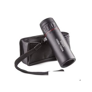 Teleskop -Fernglas mini tragbarer Fokus 30x25 HD Optical Monocar Niedrig Nachtsicht wasserdichtes Zoom 10 -fach 10 -fach für Reisejagd Dhalj