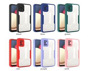 360 Case di telefono a copertina completa per iPhone 11 12 13 Pro Max Mini XS XR X 7 8Plus SE2020 Samsung a prova di shock anteriore soft -shock shockback.