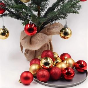 Decorazione per feste Christmas Tree Ball Ornaments Merry for Home 2024 Natale Pendente Cristmas Navidad Year