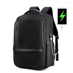 Mochila Mackpack Men Waterspert Men laptop USB Charge School Backpacks Para Backs de Bolsa de Viagem Casual de Viagem Casual de Grande Capacidade