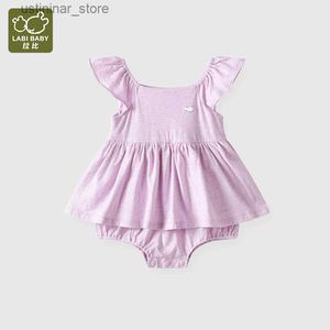 Rompers Labi Bebek Yumuşak Pamuk Tulum Yeni doğan kızlar Bebek Romper Bebek Giysileri Kıyafetleri Çocuklar İçin Yaz L47