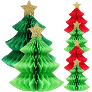 Sfondi 6 pezzi Decorazione dell'albero di Natale Pretty Pos Ornament Ornam Pompom Decorazioni di Natale Tavolo Decori DECORS PROPRIETÀ