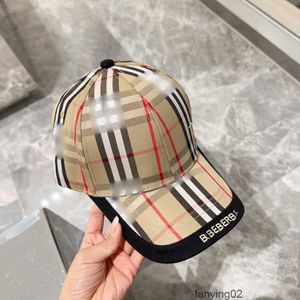 Fashion Vintage Cacquette Tartan Flat-Bill Cap для Beanie Beanie Beanie Designer Base Base Cap Unisex Dad Hats с регулируемым ремнем BB0092