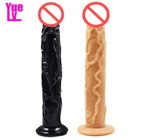 Yuelv da 142 pollici di dildo realistico super lungo il grande cazzo artificiale del pene artificiale con una tazza di aspirazione prodotti di sesso per adulti per donne L7092495