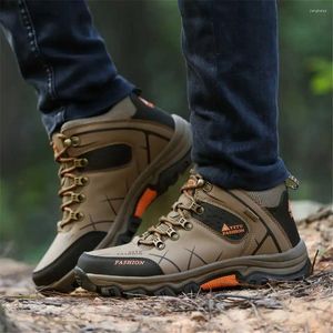 Walking Shoes Short Barrel Tan White Sneakers Man Home Design Men's Gym Bodybuilding Sport Leading Order Tenismasculine YDX1