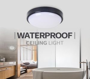 Lâmpada de teto de teto LED Luz de teto de banheiro 100265V Luz à prova d'água montada na superfície 16W20W Corredor externo interno Luzes8605413