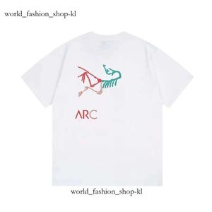 アークティックTシャツメンズデザイナーTシャツ汎用ファッションブランドクラシックカラフルなプリントルーズユニセックスの学生ファッションカラー