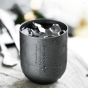 Mugs Water Cup Rust-Proof Anti-Stick matklass Lätt rena bar vinkök leveranser