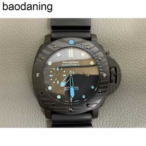 Luxury Panerass Watch Designer Wristwatches Sapphire Mirror Swiss Automatic Movement Size 47mm Imported Rubber Strap Rt4e Waterproof Mens Iris